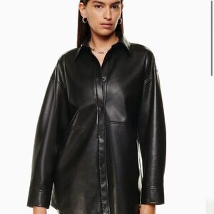 Aritzia Pelli Shirt Jacket